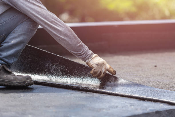 Professional Emergency Waterproofing technician working in Liberty, NC